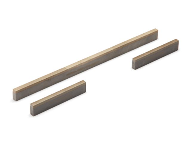 Pierres de rodage avec longueur de pierre triple (ici P28-DM55 avec longueur de pierre de 250mm)